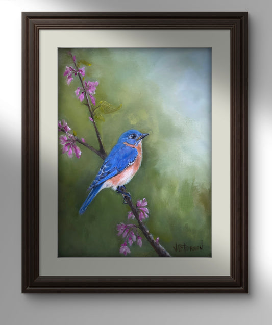 Tomorrow Bluebird Art Print