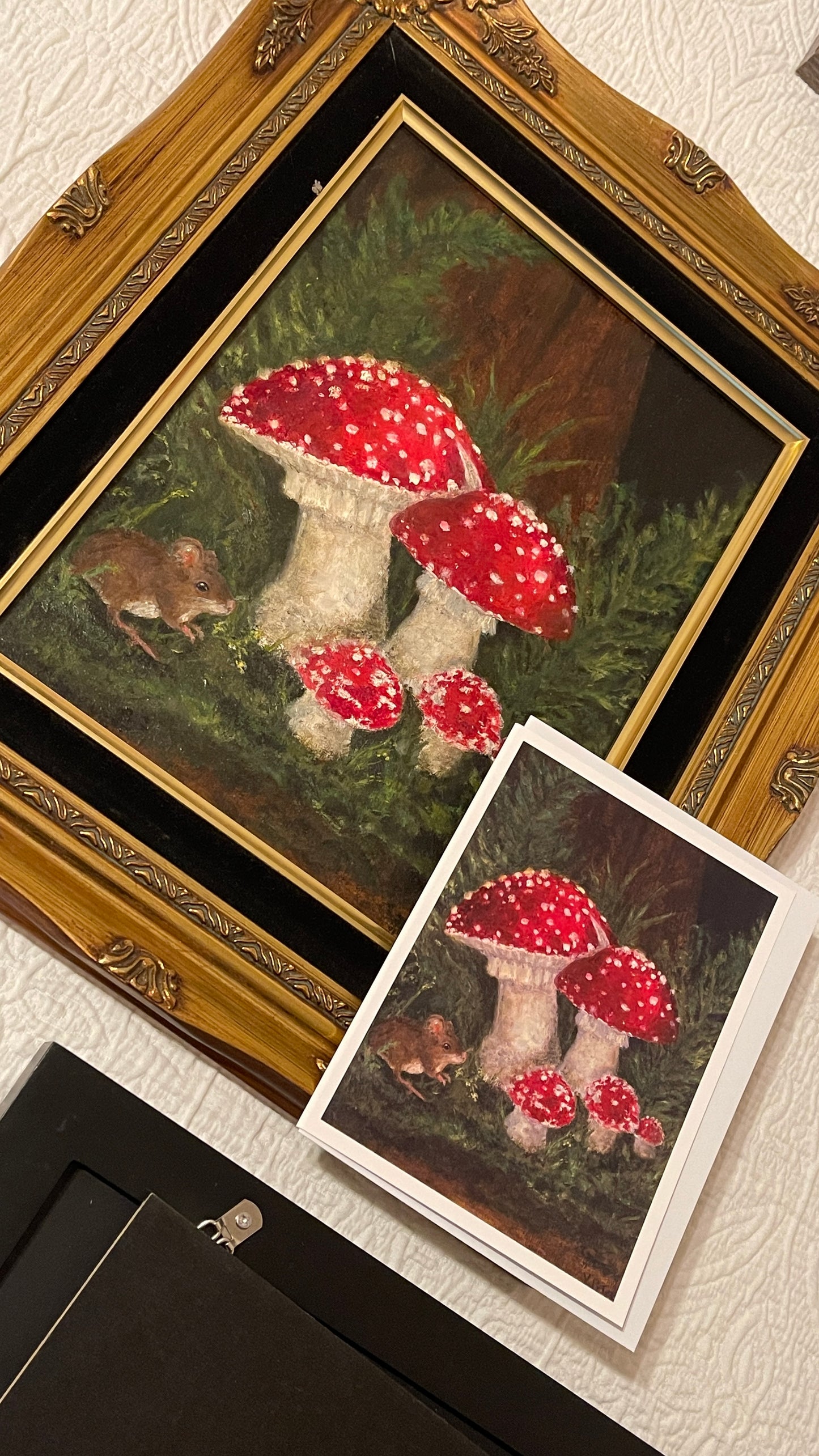 Valerie Peterson Mushroom Art Print