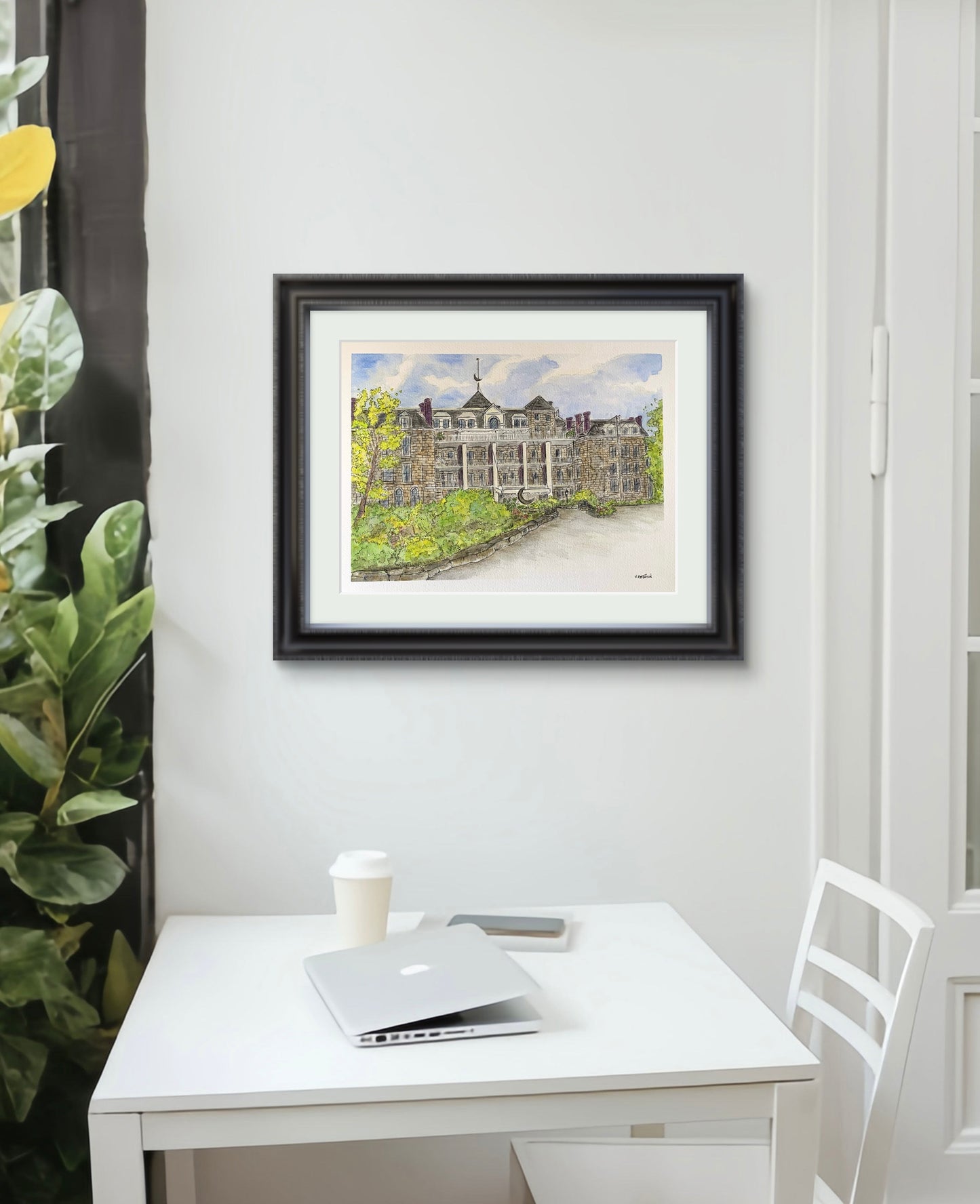 1886 Crescent Hotel Art Print